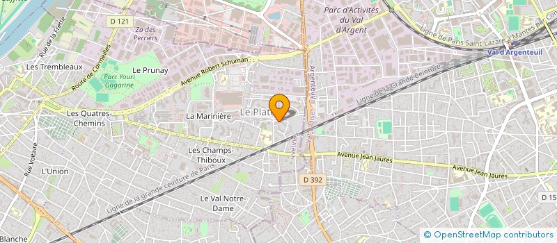 localisation de l'entreprise MONSIEUR ALI IFISS  SARTROUVILLE