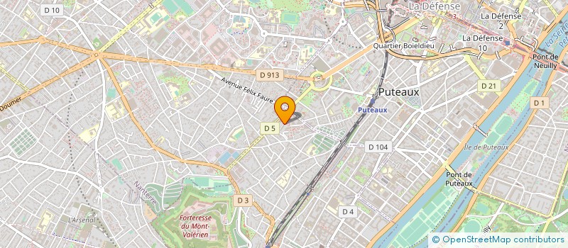 localisation de l'entreprise MONSIEUR ALI IKLEF à SURESNES