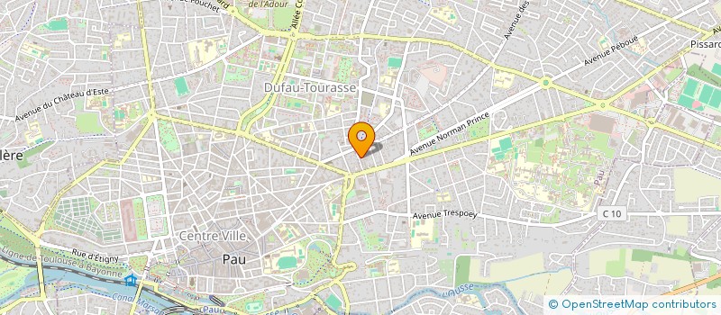 localisation de l'entreprise MONSIEUR ALI IMANGAF à PAU