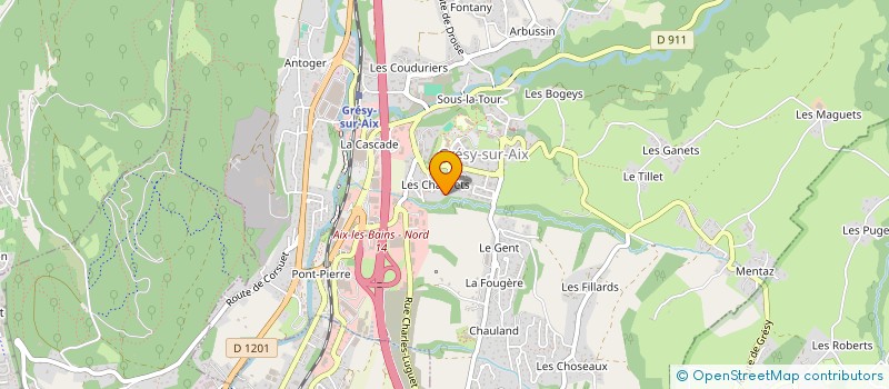 localisation de l'entreprise MONSIEUR ALI IMHARRAF à GRESY-SUR-AIX