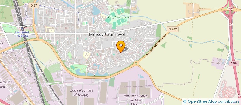 localisation de l'entreprise MONSIEUR ALI-IMRHAN GHULAM à MOISSY-CRAMAYEL