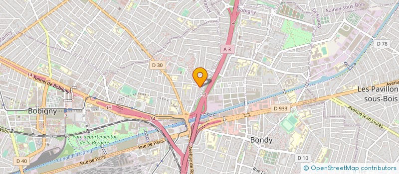 localisation de l'entreprise MONSIEUR ALI IRAZAN à BOBIGNY