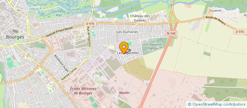 localisation de l'entreprise MONSIEUR ALI ISSOUFI  BOURGES