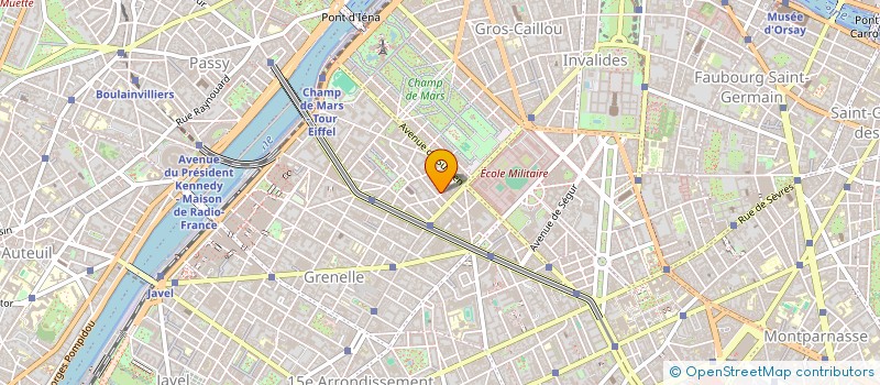 localisation de l'entreprise MONSIEUR ALI JABERANSARI  PARIS