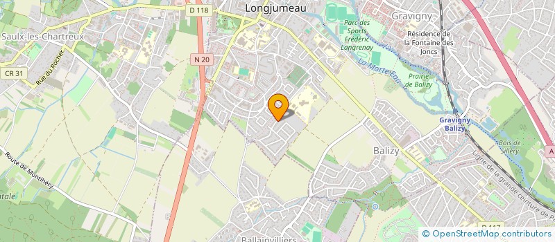 localisation de l'entreprise MONSIEUR ALI KABOUCHE à LONGJUMEAU