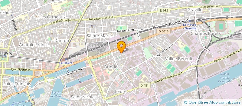 localisation de l'entreprise MONSIEUR ALI KADI à LE HAVRE