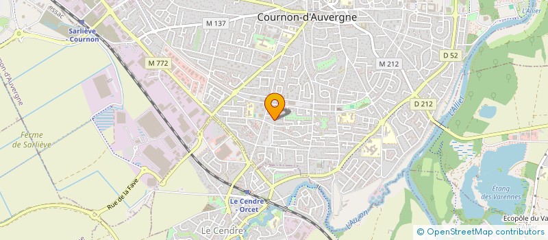 localisation de l'entreprise MONSIEUR ALI KAHRAMAN  COURNON-D'AUVERGNE