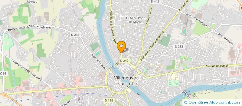 localisation de l'entreprise MONSIEUR ALI KAISSOUNI  VILLENEUVE-SUR-LOT