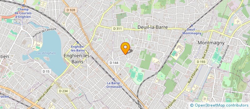 localisation de l'entreprise MONSIEUR ALI KAJOK  DEUIL-LA-BARRE