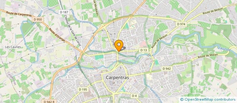 localisation de l'entreprise MONSIEUR ALI KAJOUAI à CARPENTRAS