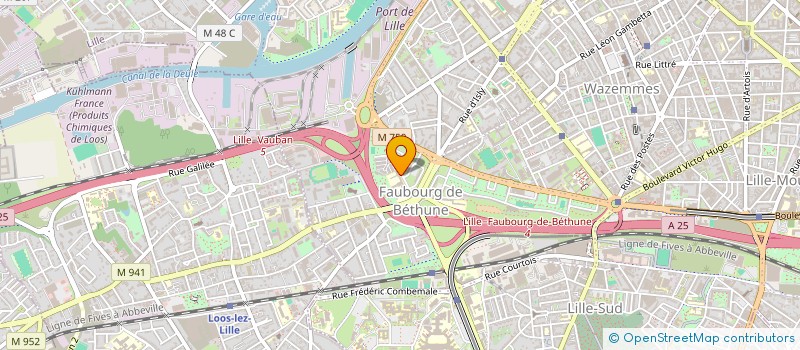 localisation de l'entreprise MONSIEUR ALI KAMDJI  LILLE