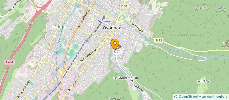 localisation de l'entreprise MONSIEUR ALI KARABULUT à OYONNAX