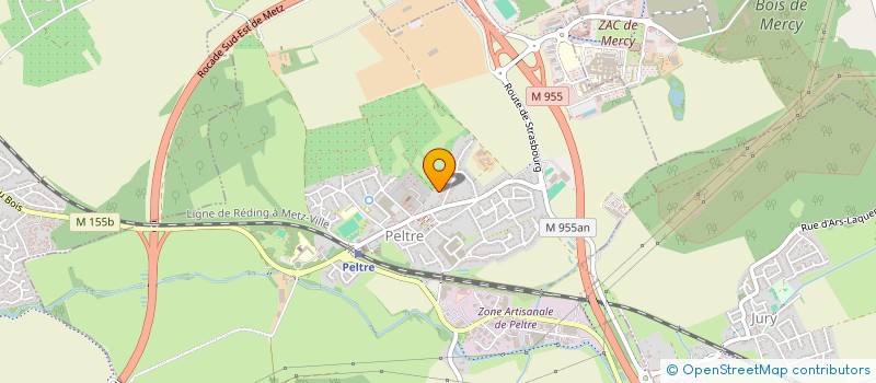 localisation de l'entreprise MONSIEUR ALI KARACA  PELTRE