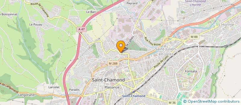 localisation de l'entreprise MONSIEUR ALI KARADEMIR à SAINT-CHAMOND