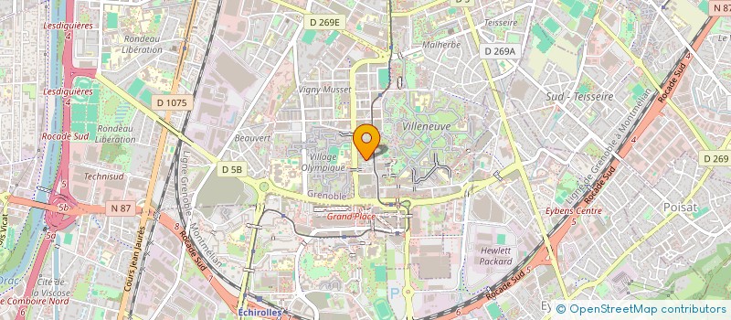 localisation de l'entreprise MONSIEUR ALI KARIMI  GRENOBLE