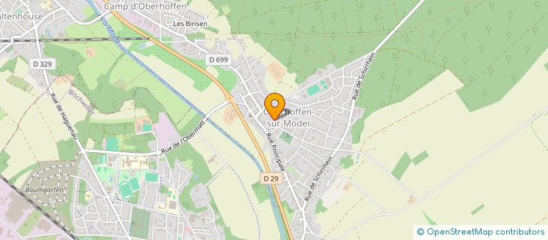 localisation de l'entreprise MONSIEUR ALI KAVCAR  OBERHOFFEN-SUR-MODER