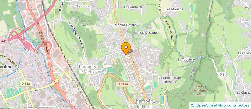 localisation de l'entreprise MONSIEUR ALI KAYA  CHAMBERY