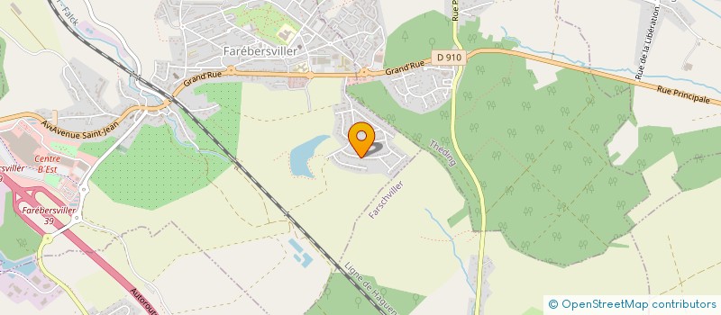 localisation de l'entreprise MONSIEUR ALI KAZANCI  FAREBERSVILLER
