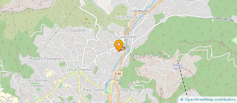 localisation de l'entreprise MONSIEUR ALI KAZERI  TOULON