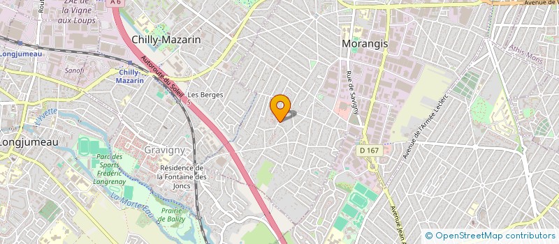 localisation de l'entreprise MONSIEUR ALI KECHOUT à MORANGIS