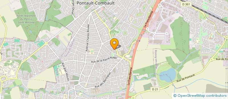 localisation de l'entreprise MONSIEUR ALI KEHLI à PONTAULT-COMBAULT