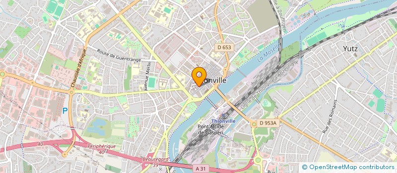 localisation de l'entreprise MONSIEUR ALI KHALIL  THIONVILLE