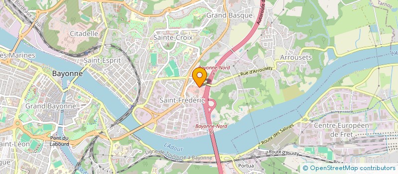 localisation de l'entreprise MONSIEUR ALI KHAN  BAYONNE