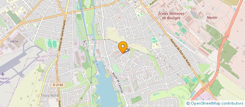 localisation de l'entreprise MONSIEUR ALI KHAN MOHAMMADI  BOURGES