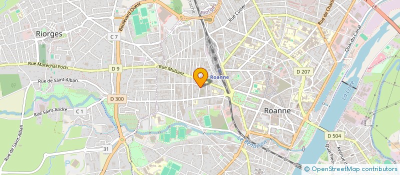 localisation de l'entreprise MONSIEUR ALI KHARCHOUFI à ROANNE