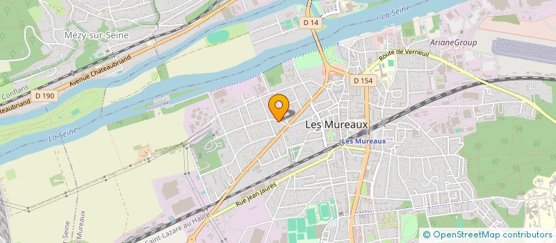 localisation de l'entreprise MONSIEUR ALI KHELIFA  LES MUREAUX