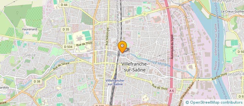 localisation de l'entreprise MONSIEUR ALI KHOUIDER à VILLEFRANCHE-SUR-SAONE