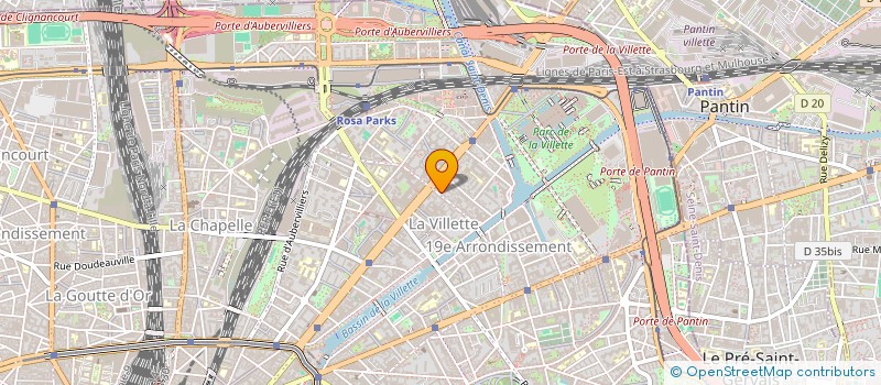 localisation de l'entreprise MONSIEUR ALI KIDARI  PARIS