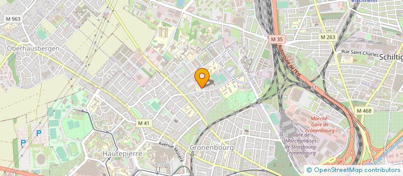 localisation de l'entreprise MONSIEUR ALI KOCAK à STRASBOURG