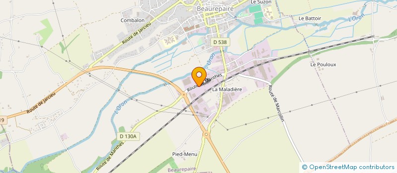 localisation de l'entreprise MONSIEUR ALI KOCAKSOY à BEAUREPAIRE