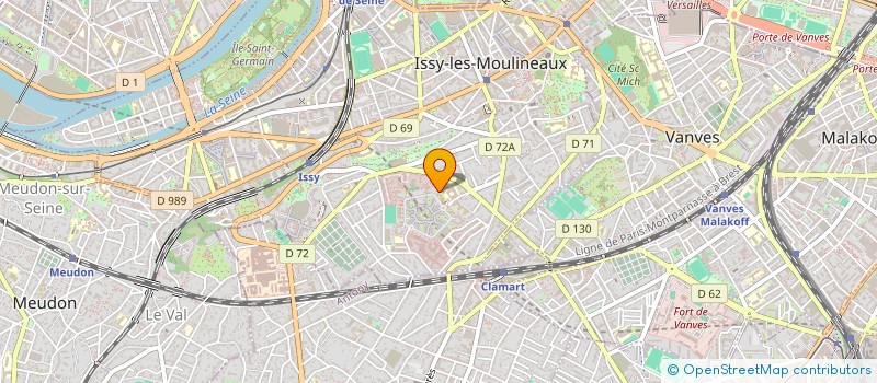 localisation de l'entreprise MONSIEUR ALI KONE à ISSY-LES-MOULINEAUX