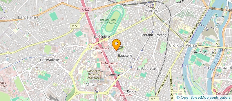localisation de l'entreprise MONSIEUR ALI KOUCHA à TOULOUSE