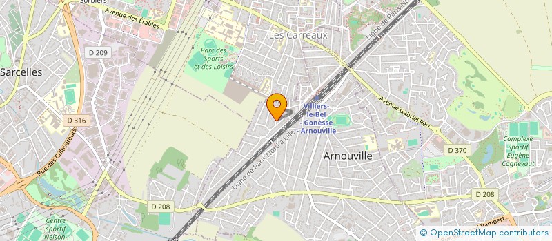 localisation de l'entreprise MONSIEUR ALI KOURDELLA  ARNOUVILLE