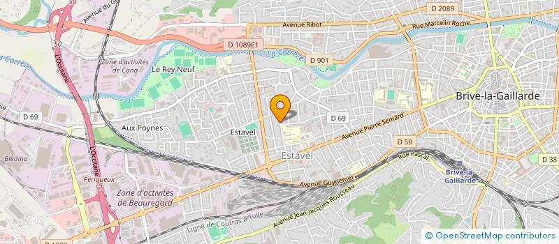 localisation de l'entreprise MONSIEUR ALI LAAZAB  BRIVE-LA-GAILLARDE