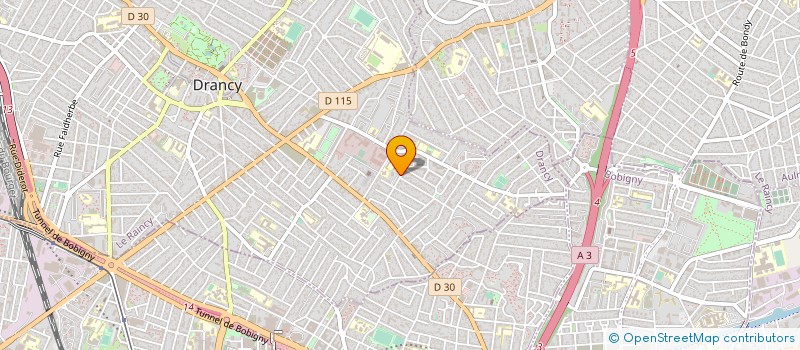 localisation de l'entreprise MONSIEUR ALI LAGGOUN  DRANCY