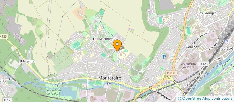 localisation de l'entreprise MONSIEUR ALI LAKHDAR  MONTATAIRE