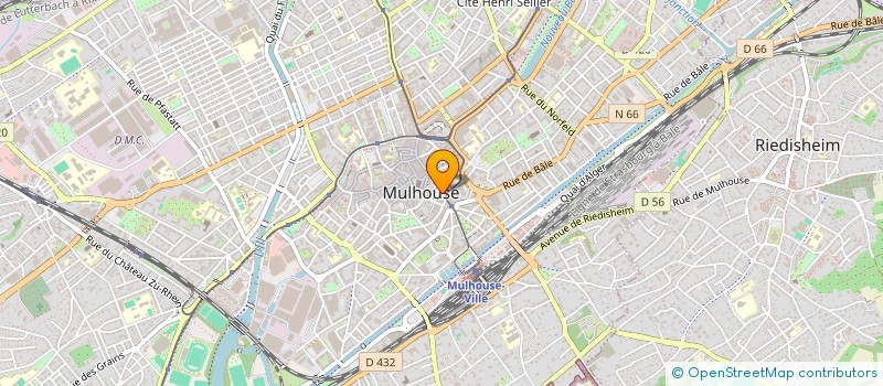 localisation de l'entreprise MONSIEUR ALI LALAOUNA à MULHOUSE