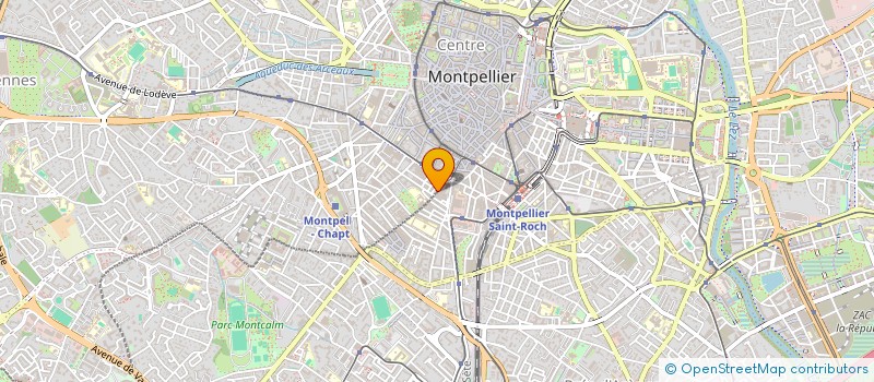 localisation de l'entreprise MONSIEUR ALI LAMHENE à MONTPELLIER