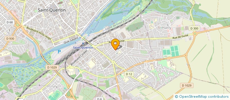 localisation de l'entreprise MONSIEUR ALI LAMRIKOU à SAINT-QUENTIN