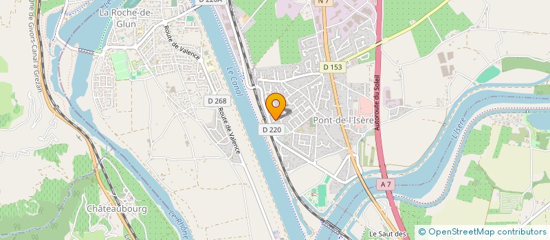 localisation de l'entreprise MONSIEUR ALI LANTRI à PONT-DE-L'ISERE