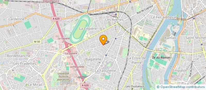 localisation de l'entreprise MONSIEUR ALI LARABI à TOULOUSE