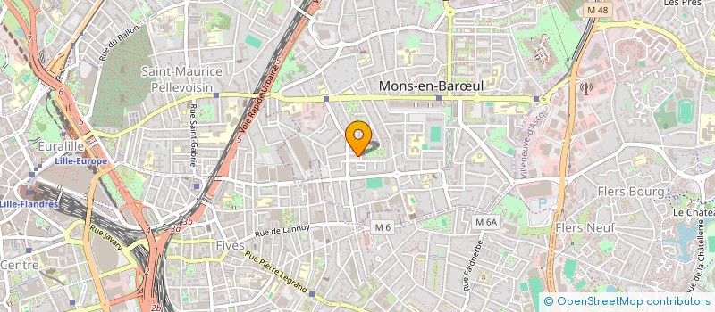 localisation de l'entreprise MONSIEUR ALI LARBI  MONS-EN-BARUL