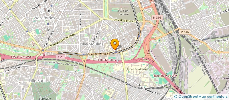 localisation de l'entreprise MONSIEUR ALI LATRECHE à LILLE