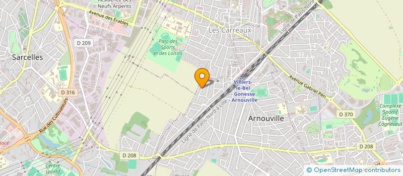 localisation de l'entreprise MONSIEUR ALI LAZIZI à ARNOUVILLE
