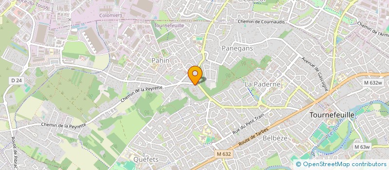 localisation de l'entreprise MONSIEUR ALI LAZREG  TOURNEFEUILLE