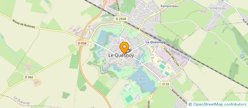 localisation de l'entreprise MONSIEUR ALI LEKMACHE à LE QUESNOY